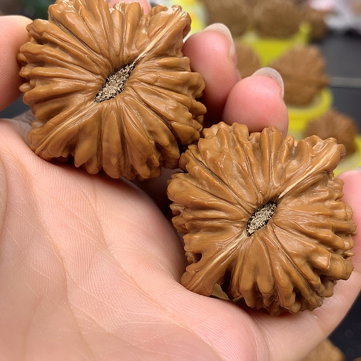 吊坠文玩核桃43.8四座楼 