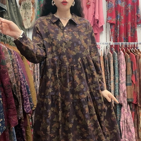 招财猫大摆裙8555-1