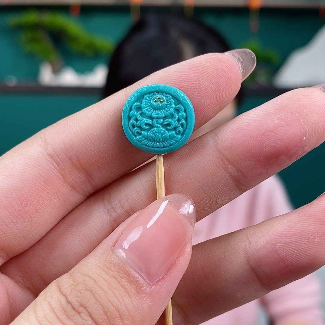 绿松石珠宝奇石未镶嵌