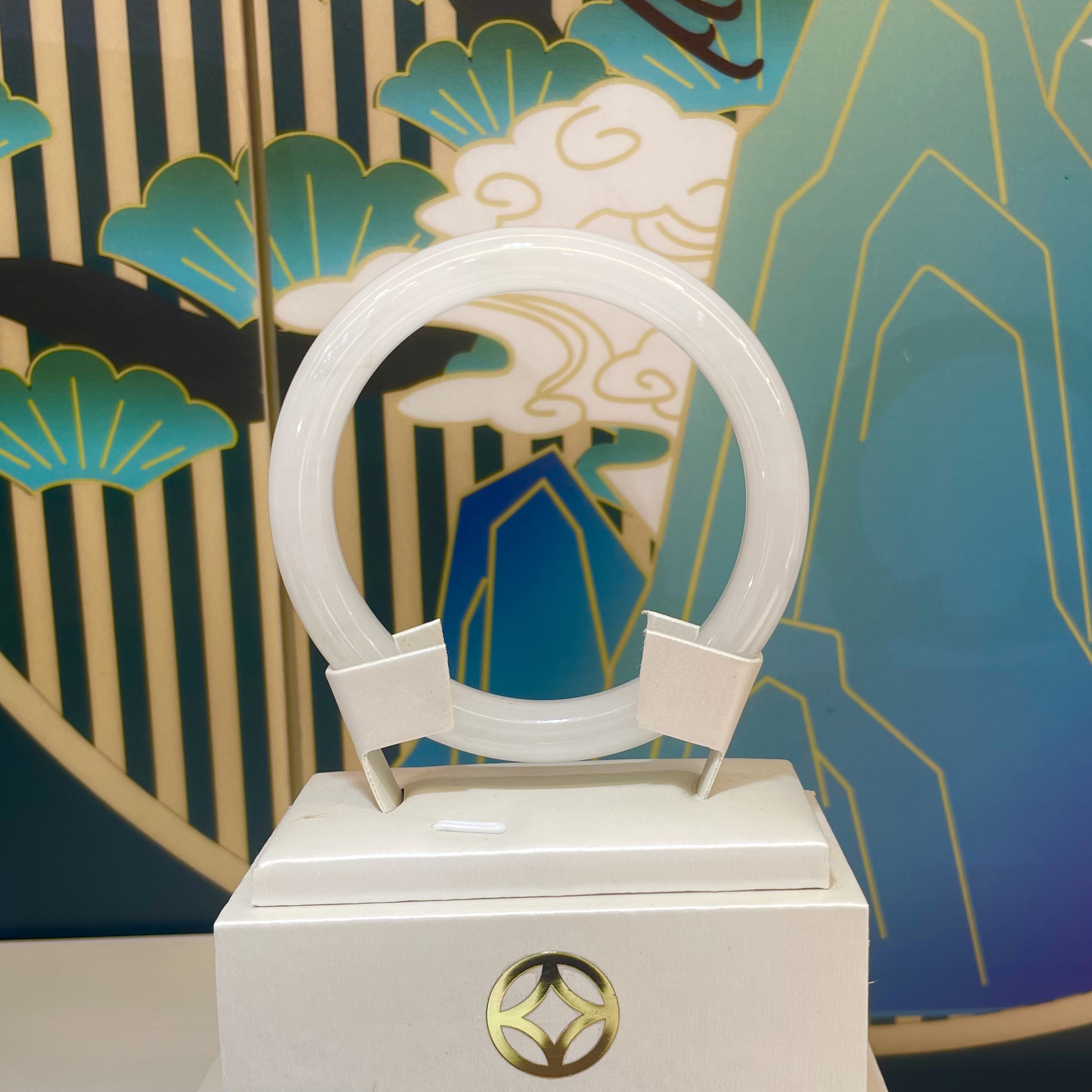 天然金丝手镯