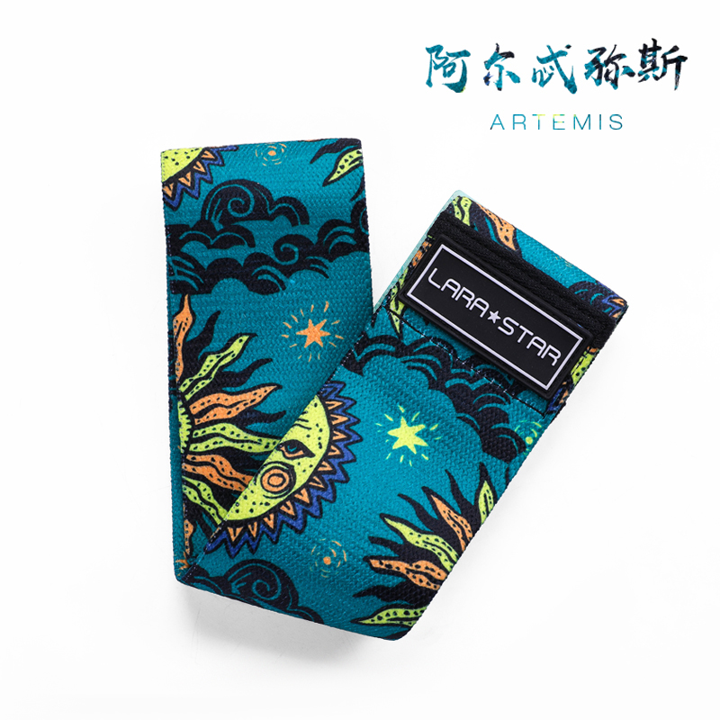 劳拉之星LS2069拉伸带家用翘臀圈深蹲虐臀圈弹力带