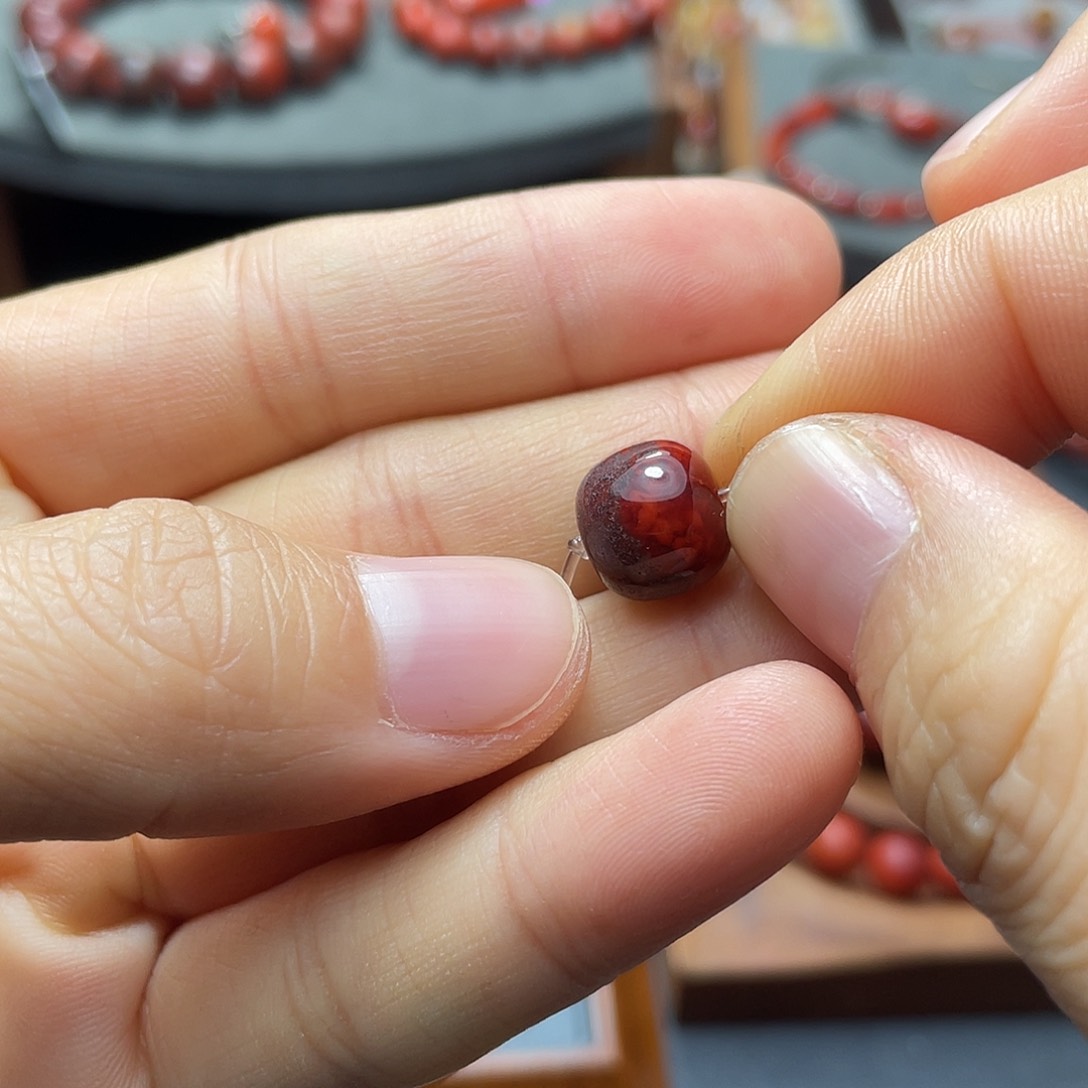 未镶嵌单珠多样性发1南红玛瑙  10.9