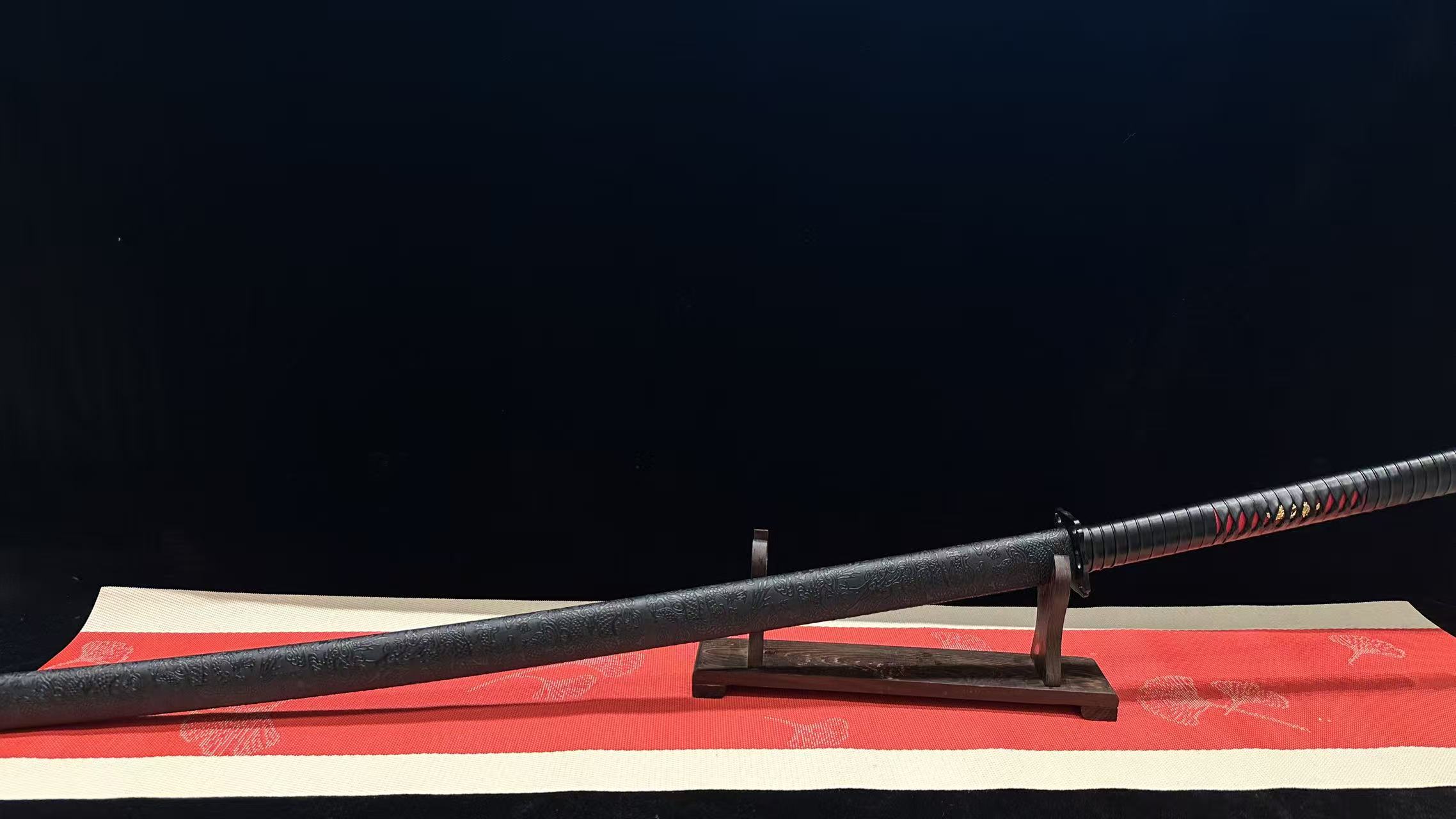 【墨隐星落】Y千刃苗刀 工艺品 未开刃