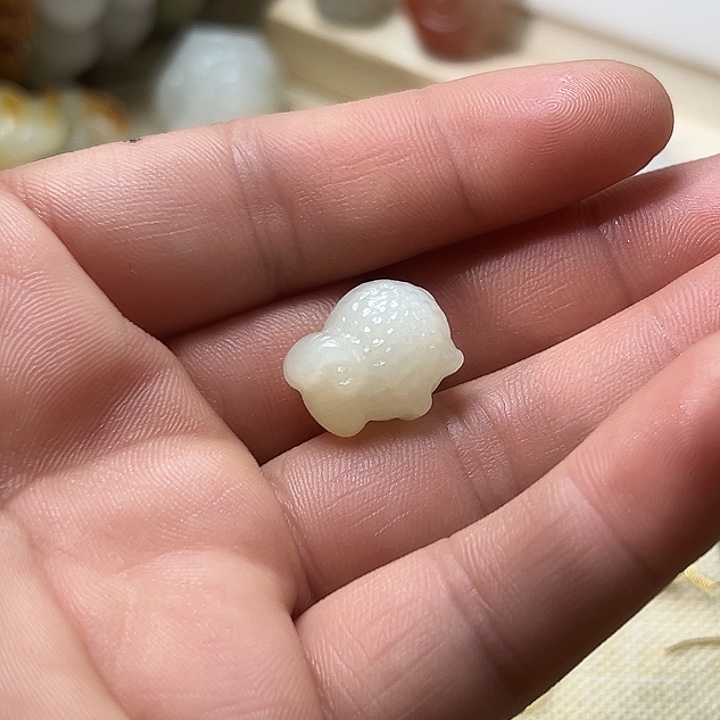 迪***和田玉未镶嵌手机链