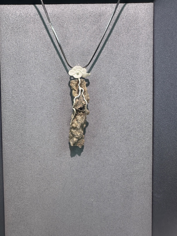 合金吊坠 雷击石，14，天生地养