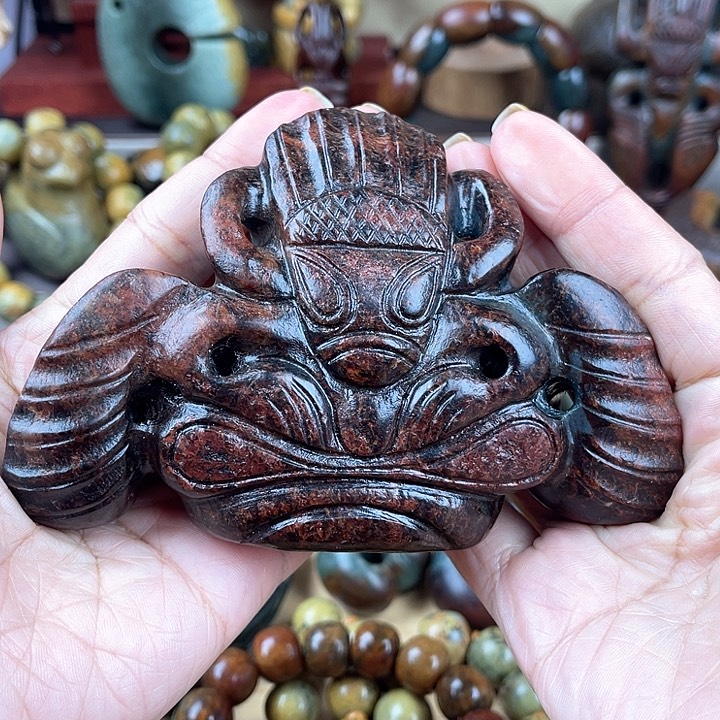 岫岩河磨玉（透闪石质玉）摆件未镶嵌