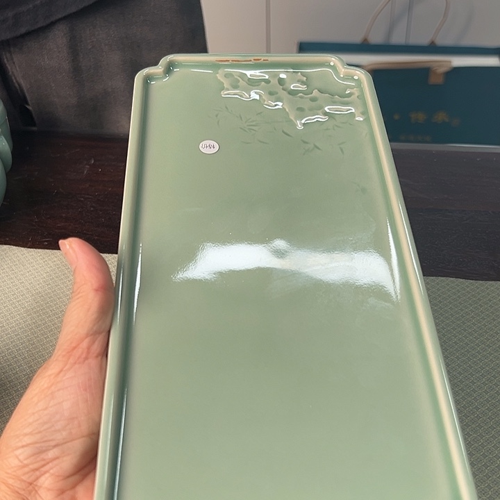 龙泉云间青瓷小米茶器