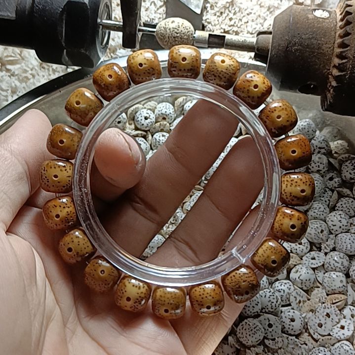 星月菩提手串原生态正月虎皮11