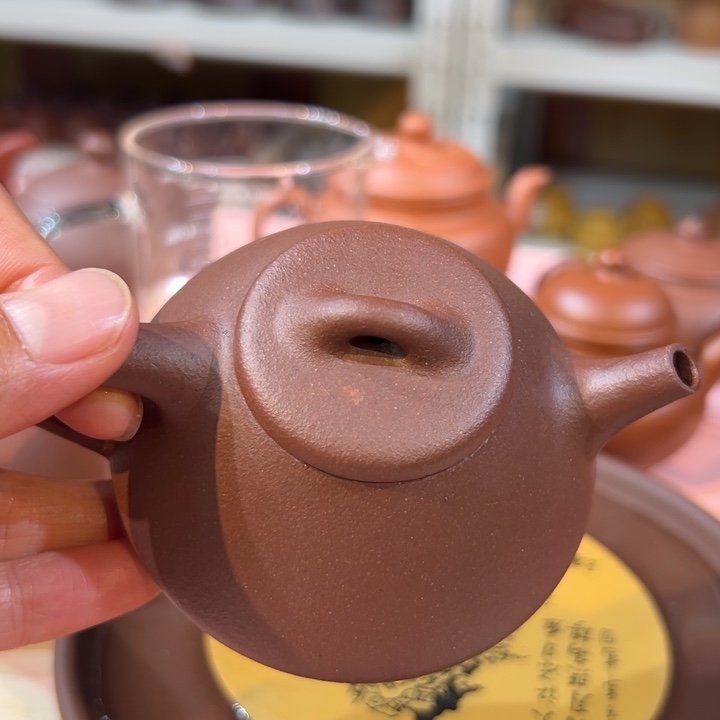 紫砂茶壶紫泥子冶100c c