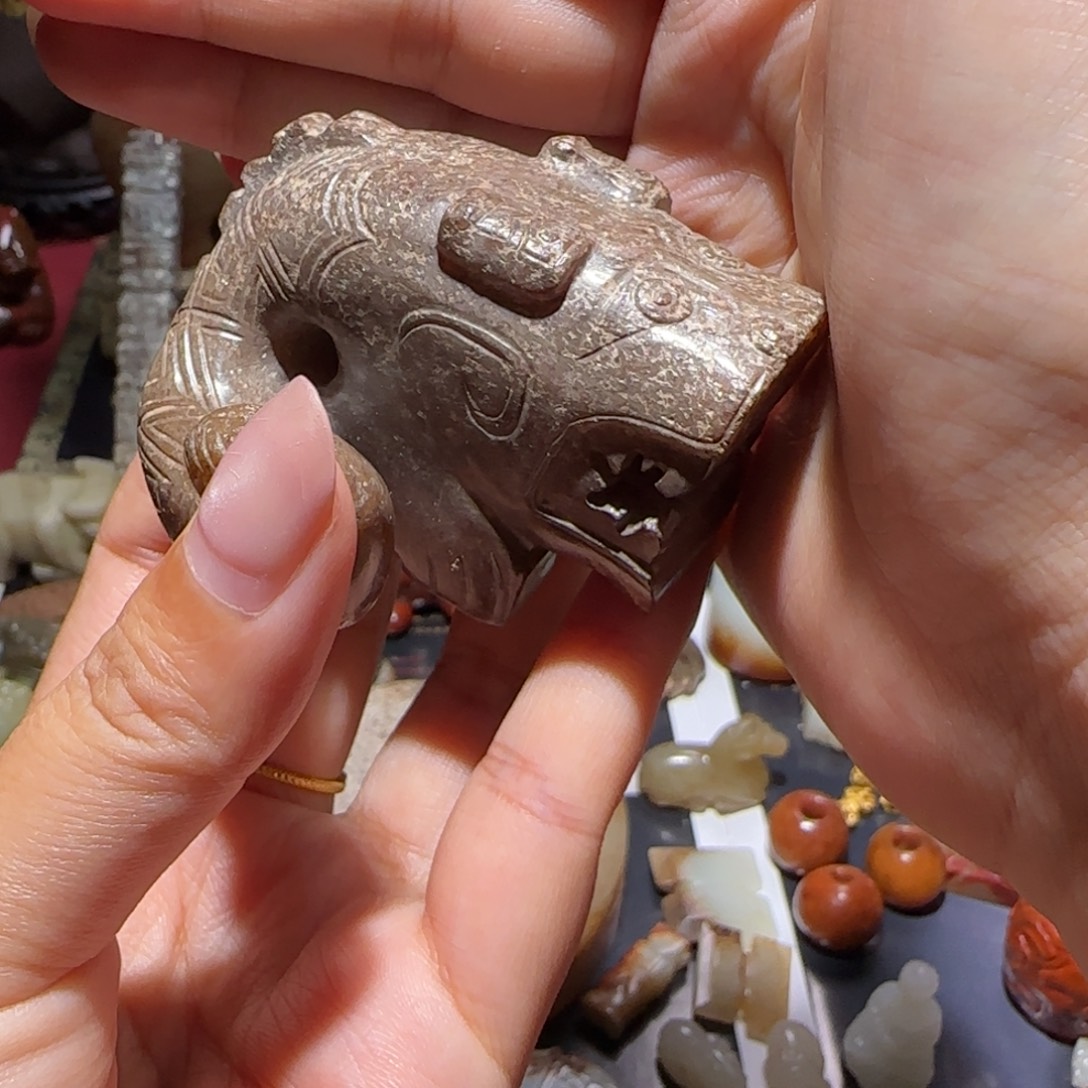 心***成瓷片工艺精美器形漂亮