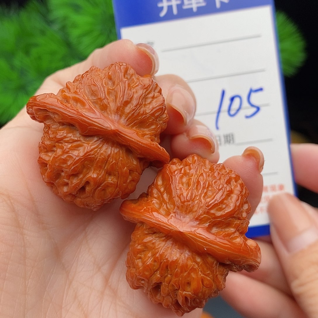 文玩核桃把件36血麒麟105