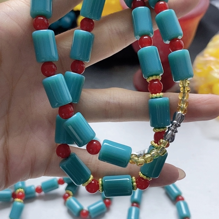 未镶嵌颈饰蜜蜡126项链