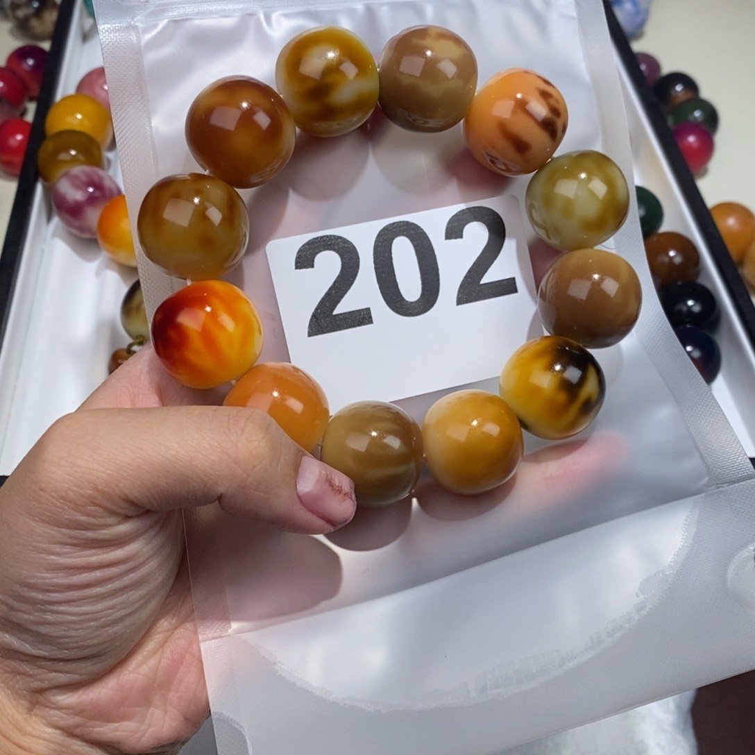 手串白玉菩提v**a202高货干磨