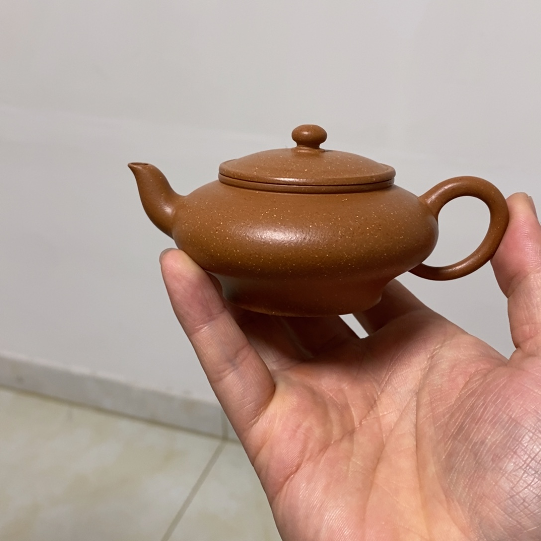紫砂茶壶茶*葵黄120毫升宫灯