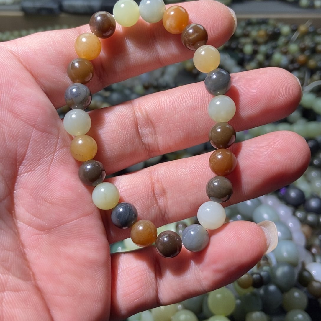 和田玉手链未镶嵌