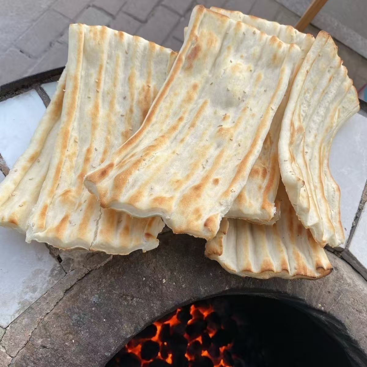 苏北沭阳传统老手艺潮牌纯手工发面制成苏北面食
