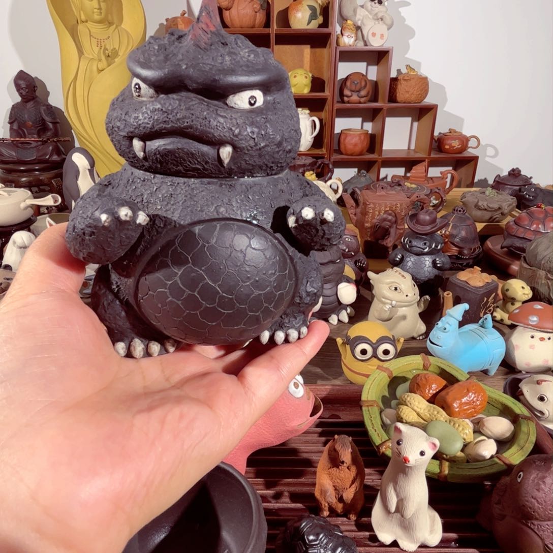 紫砂茶壶凹****）纯手工制作过程非常