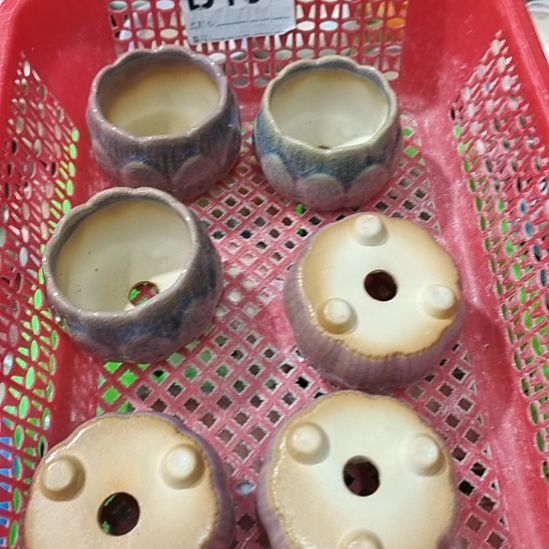 微瑕陶瓷盆12包邮