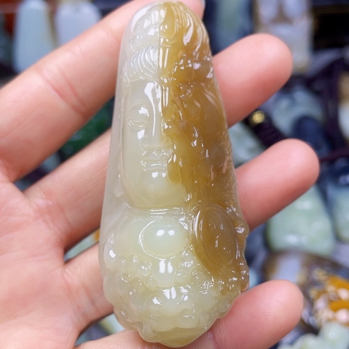 和田玉挂件未镶嵌