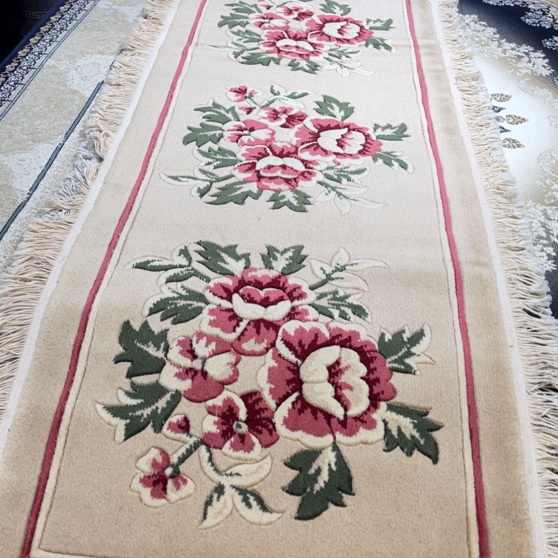 羊毛60×160纯羊毛特价床边毯