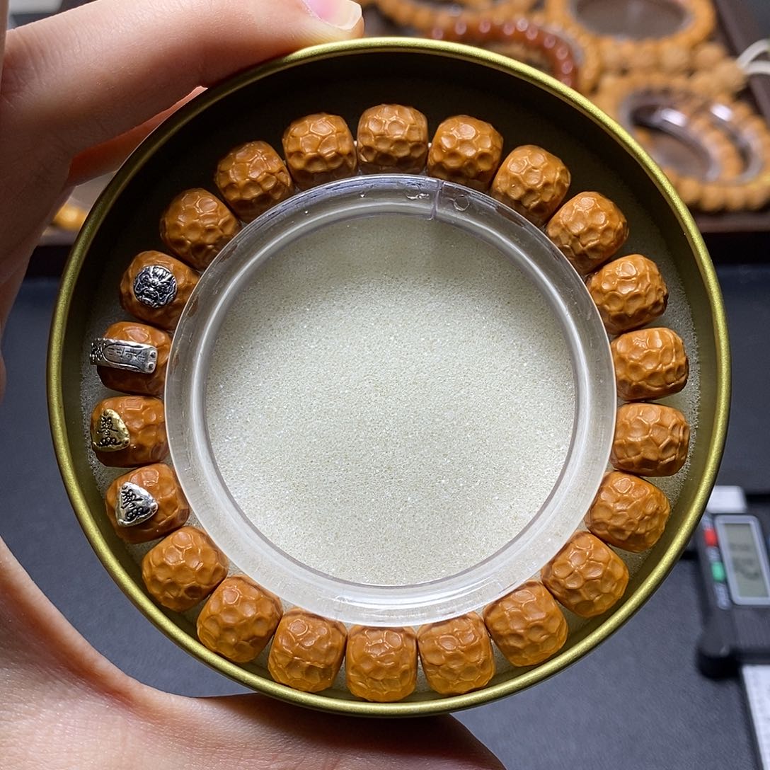 猴头核桃手串四标龙鳞王尺寸11左右全品45号