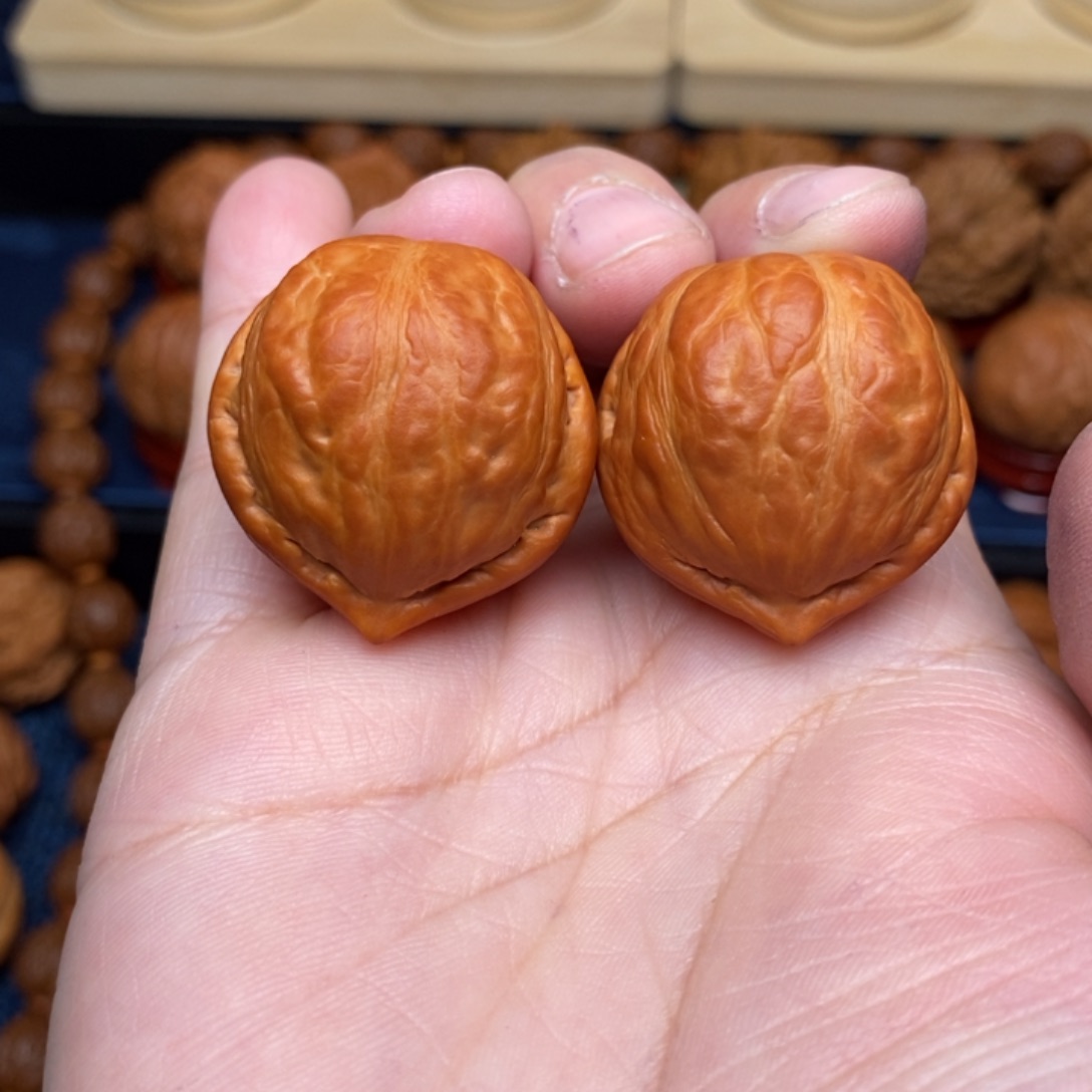 文玩核桃把件手捻精品寿桃