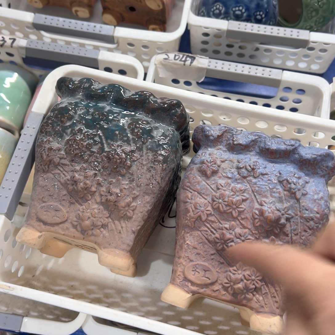 陶瓷多肉小花盆@@1476