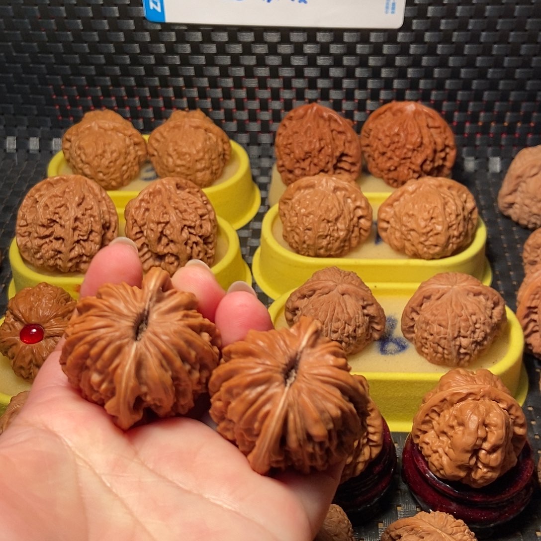 小***面吊坠文玩核桃楼子3