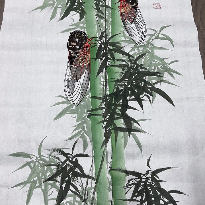 纯手绘国画艺术作品9999