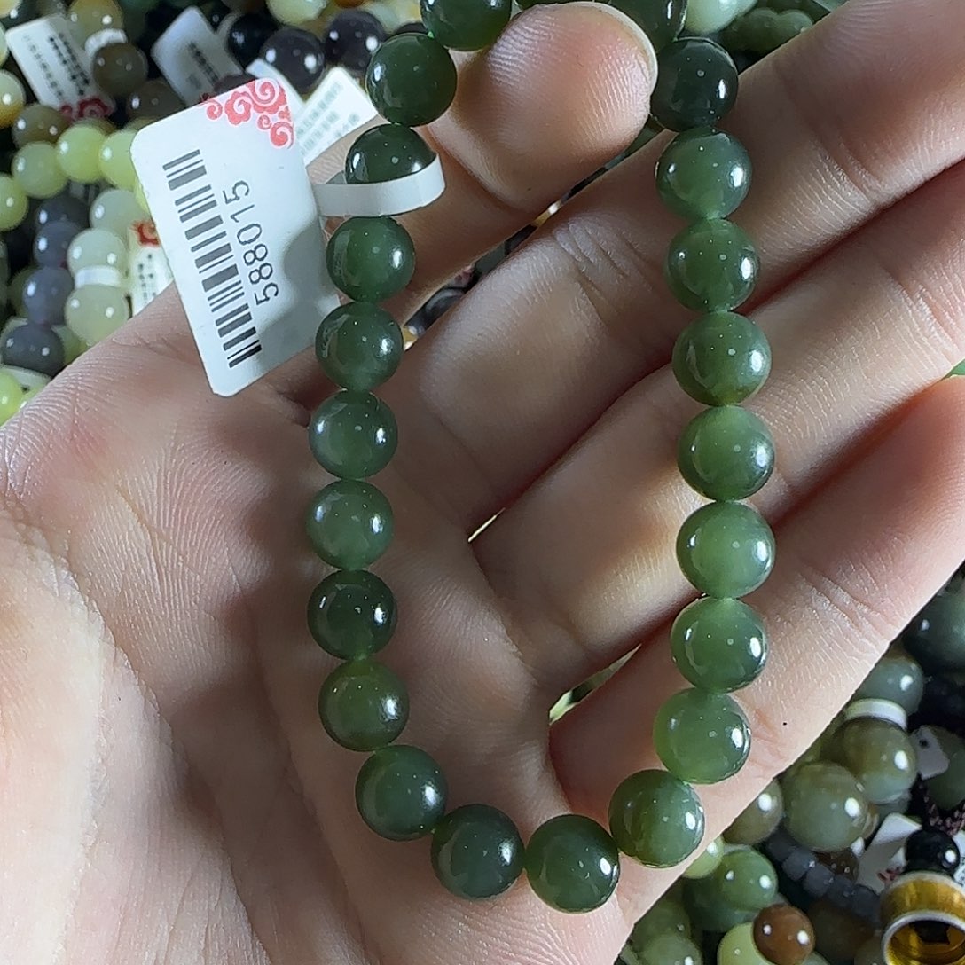 和田玉手链未镶嵌121