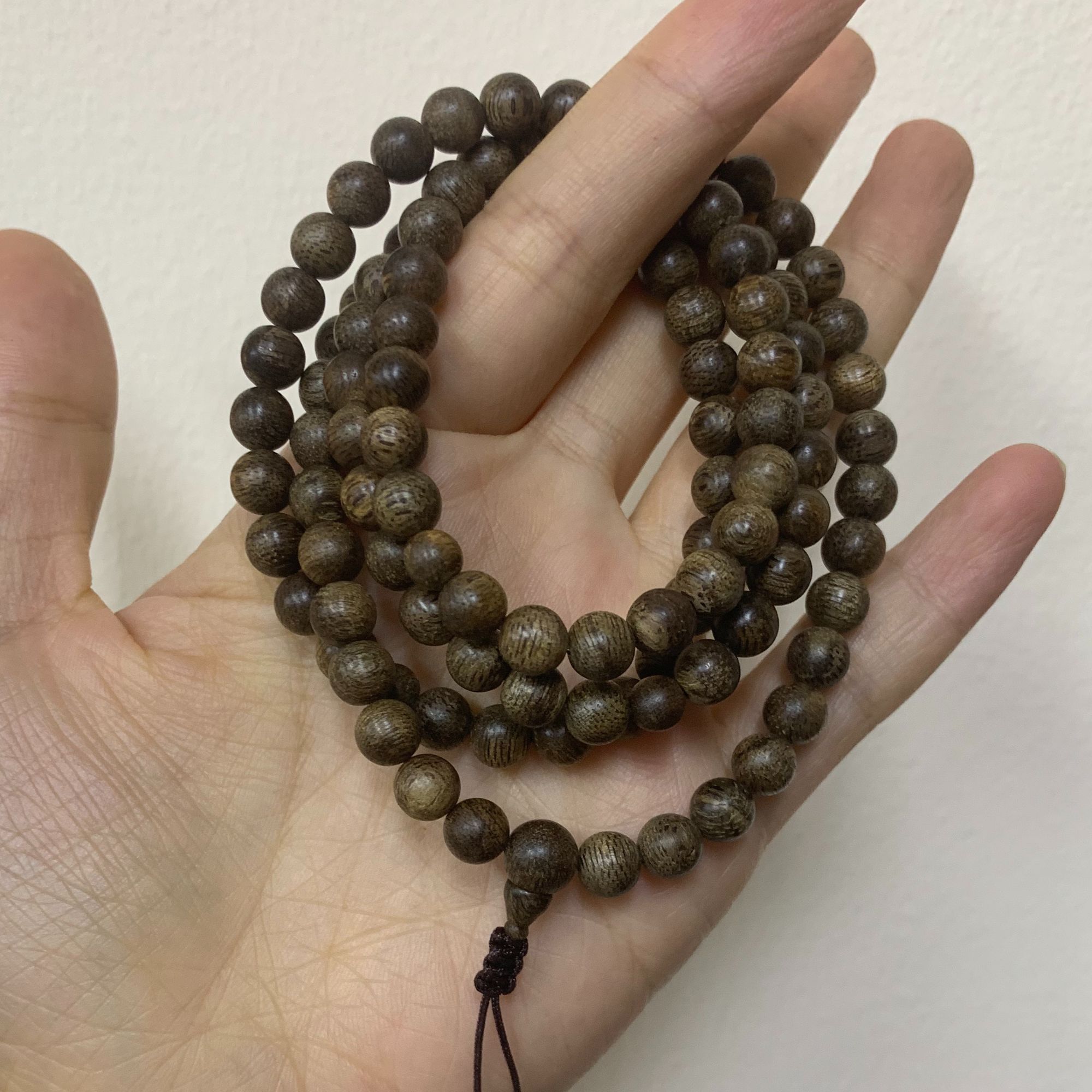 沉香手链6mm*108粒13.54克