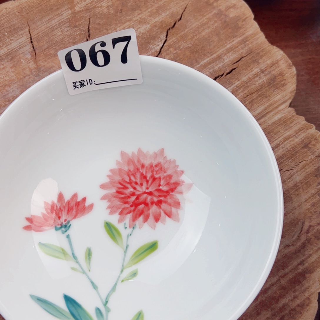 瓷片景德镇陶瓷手工手绘制作