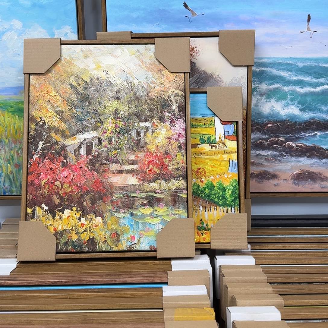 油画3040油画作品起于