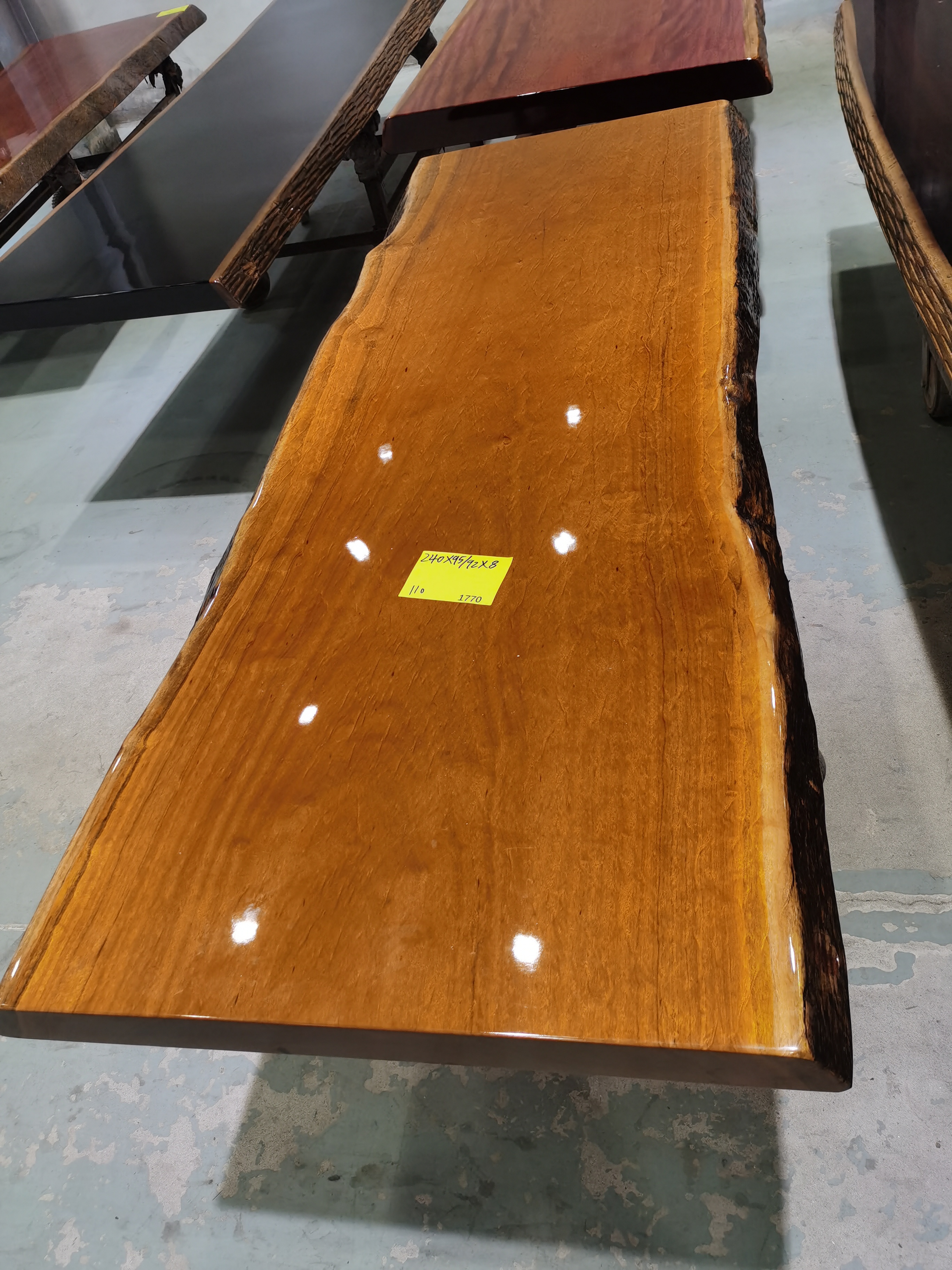 实木大板茶桌办公桌主款链接直播间下单链接