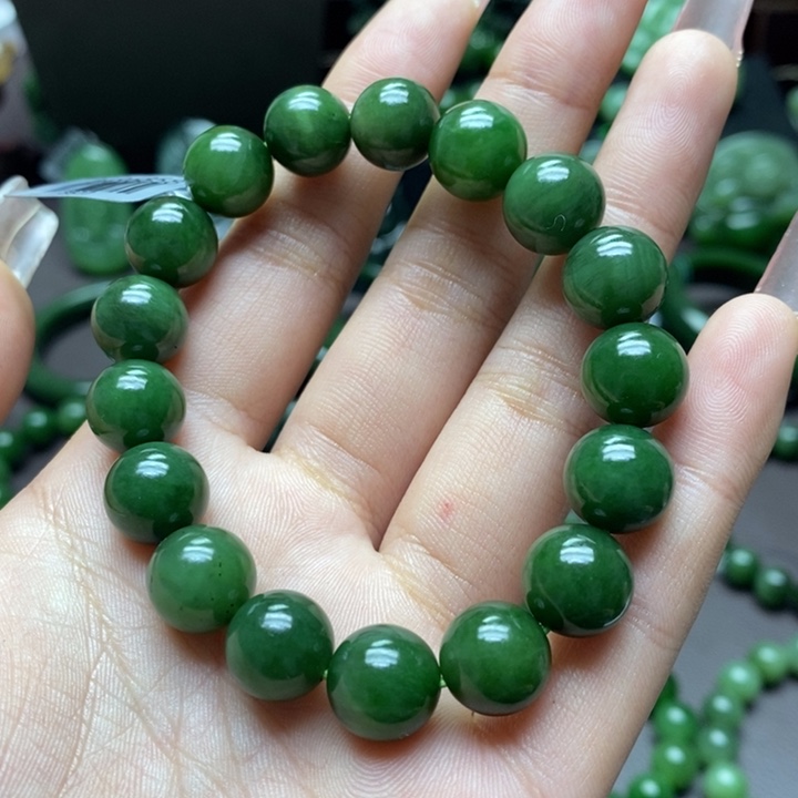 和田玉手串未镶嵌