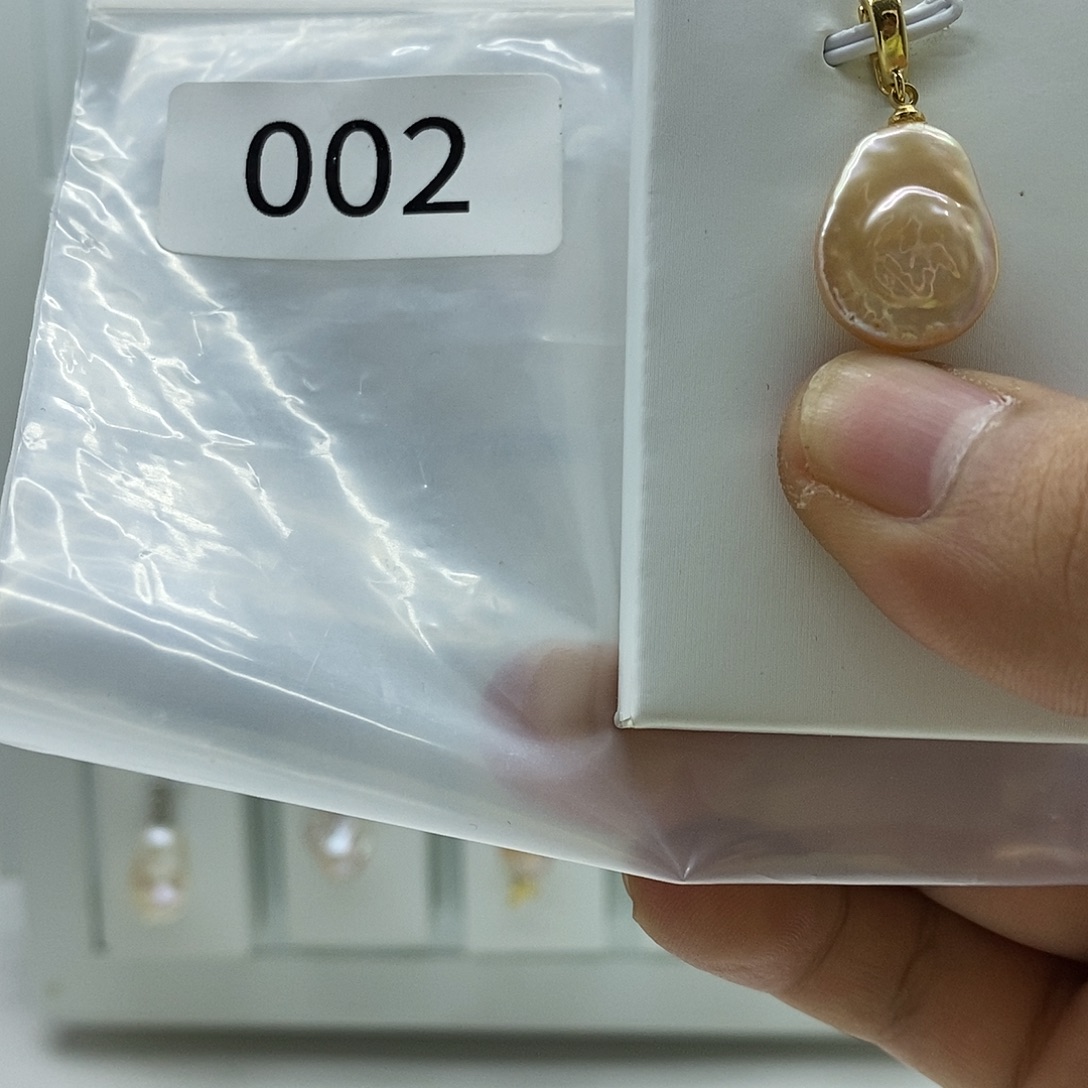 合金淡水珍珠巴洛克珍珠001