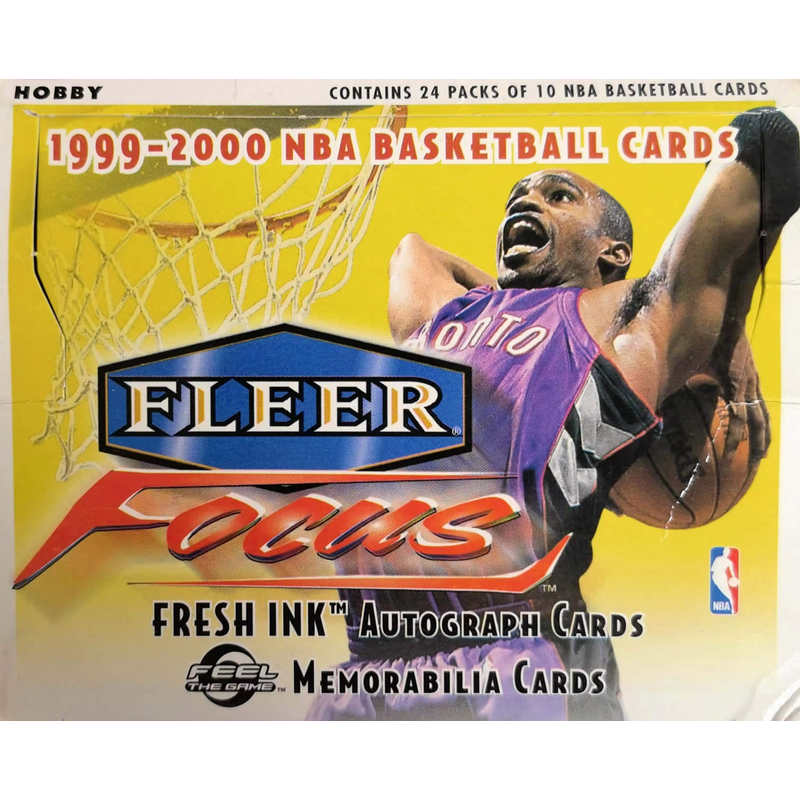 单包 Fleer 99-00FLEER FOCUS 寻找50编异形折射球星卡盲盒