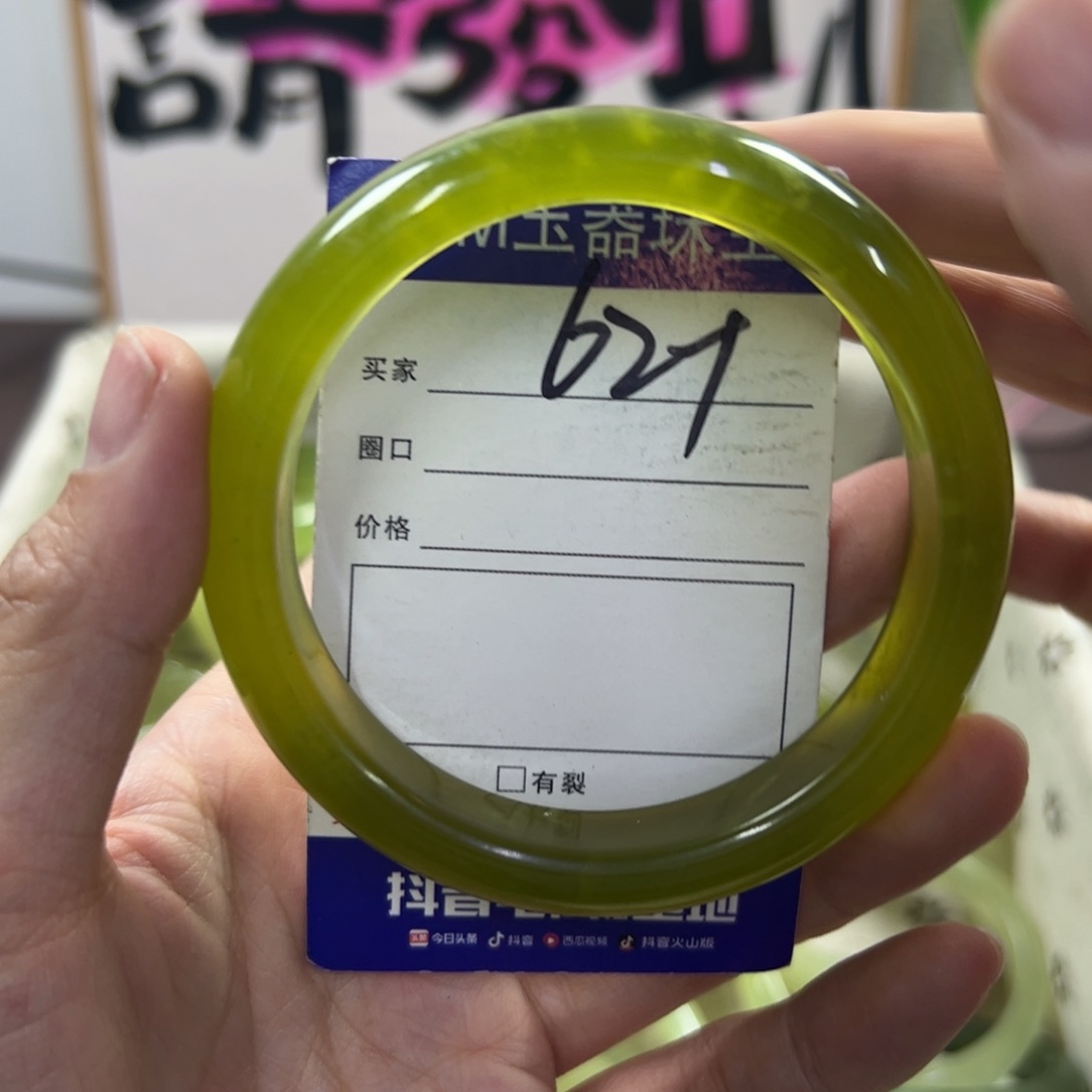 蛇纹石玉手镯未镶嵌458