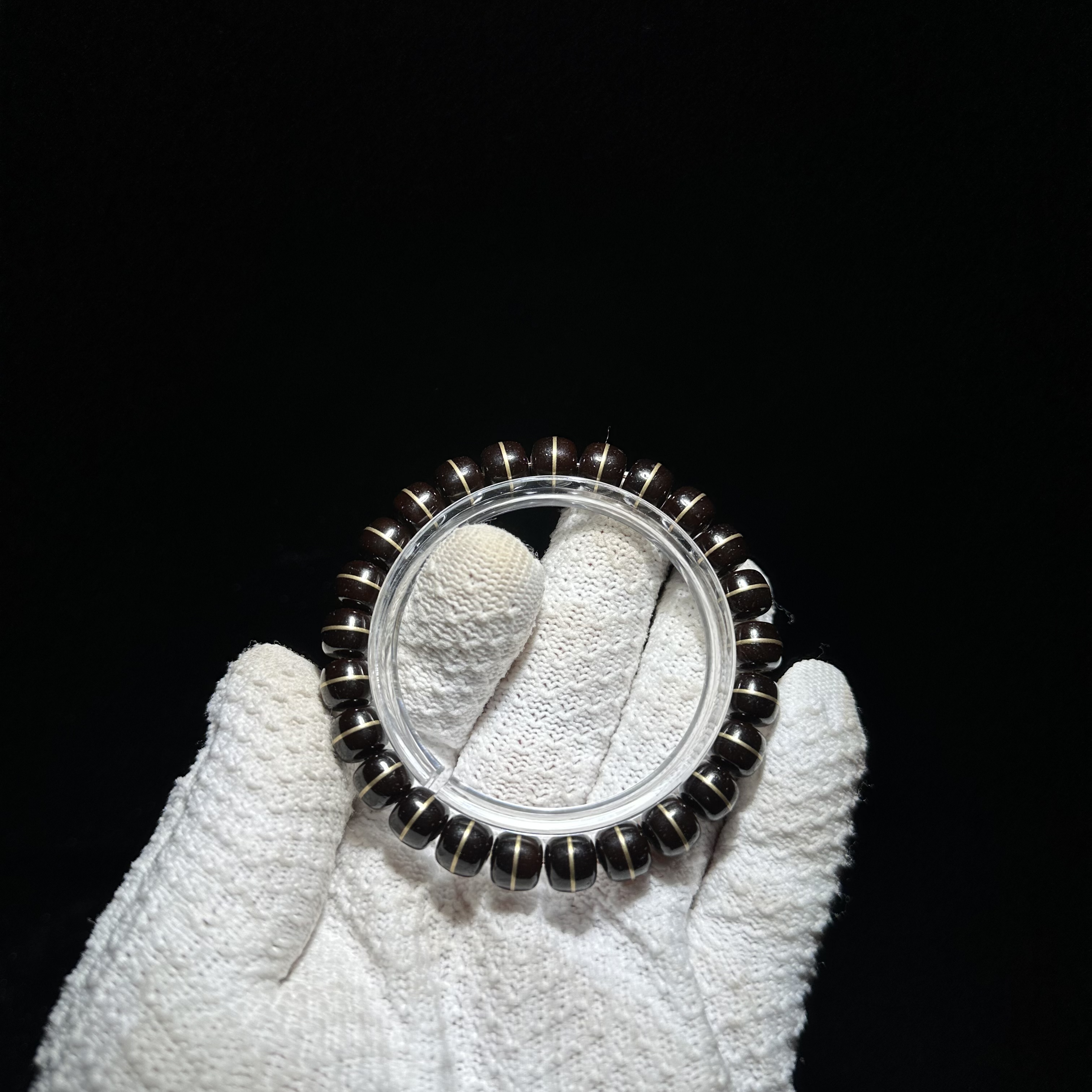 徐胖文玩黑金椰蒂腰带款【工作室】