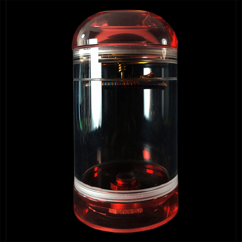 罐王•S96•冰棱弹音•徐一舟子弹头红色蝈蝈罐配黄铜青蛙簧60*110