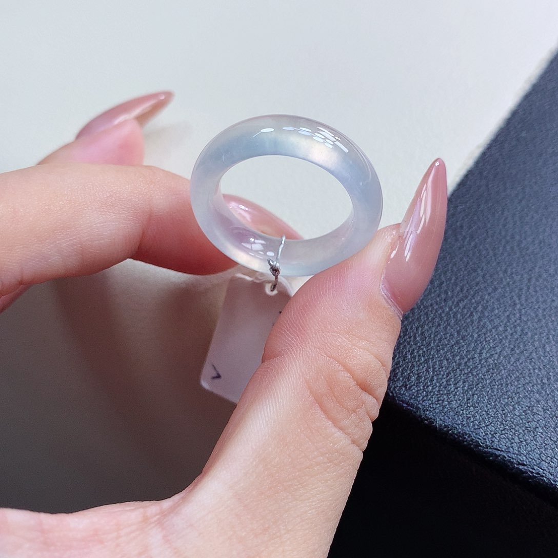 未镶嵌戒指翡翠15号