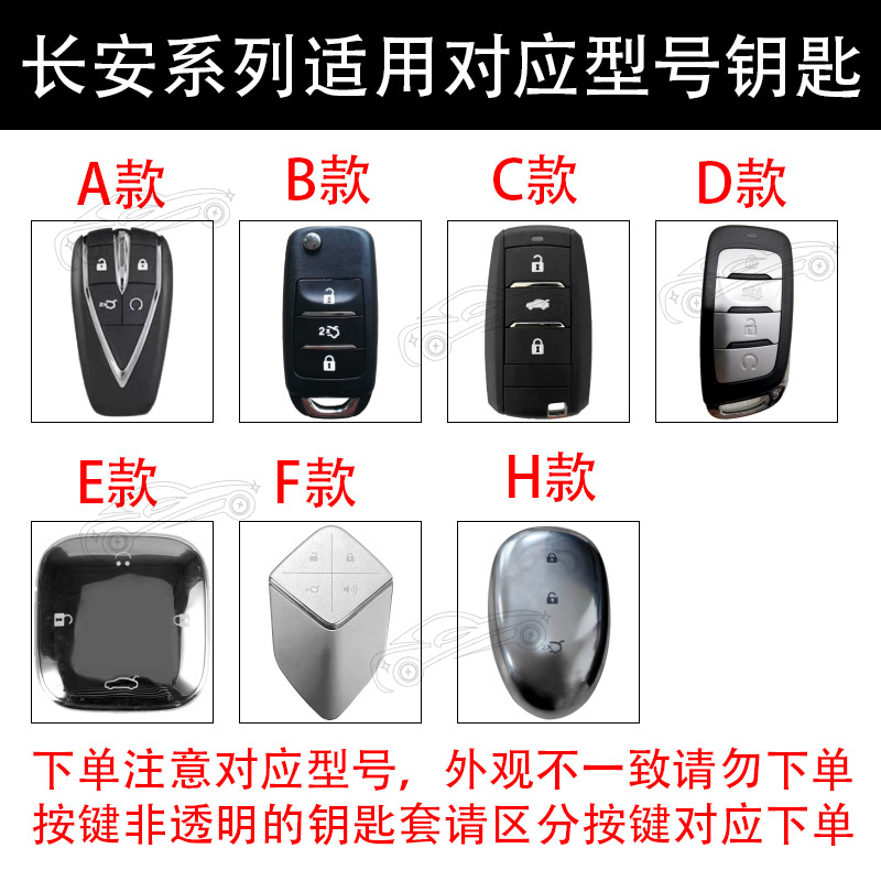 长安钥匙套欧尚糯玉米深蓝长安启源高级表情汽车用品扣新款老款