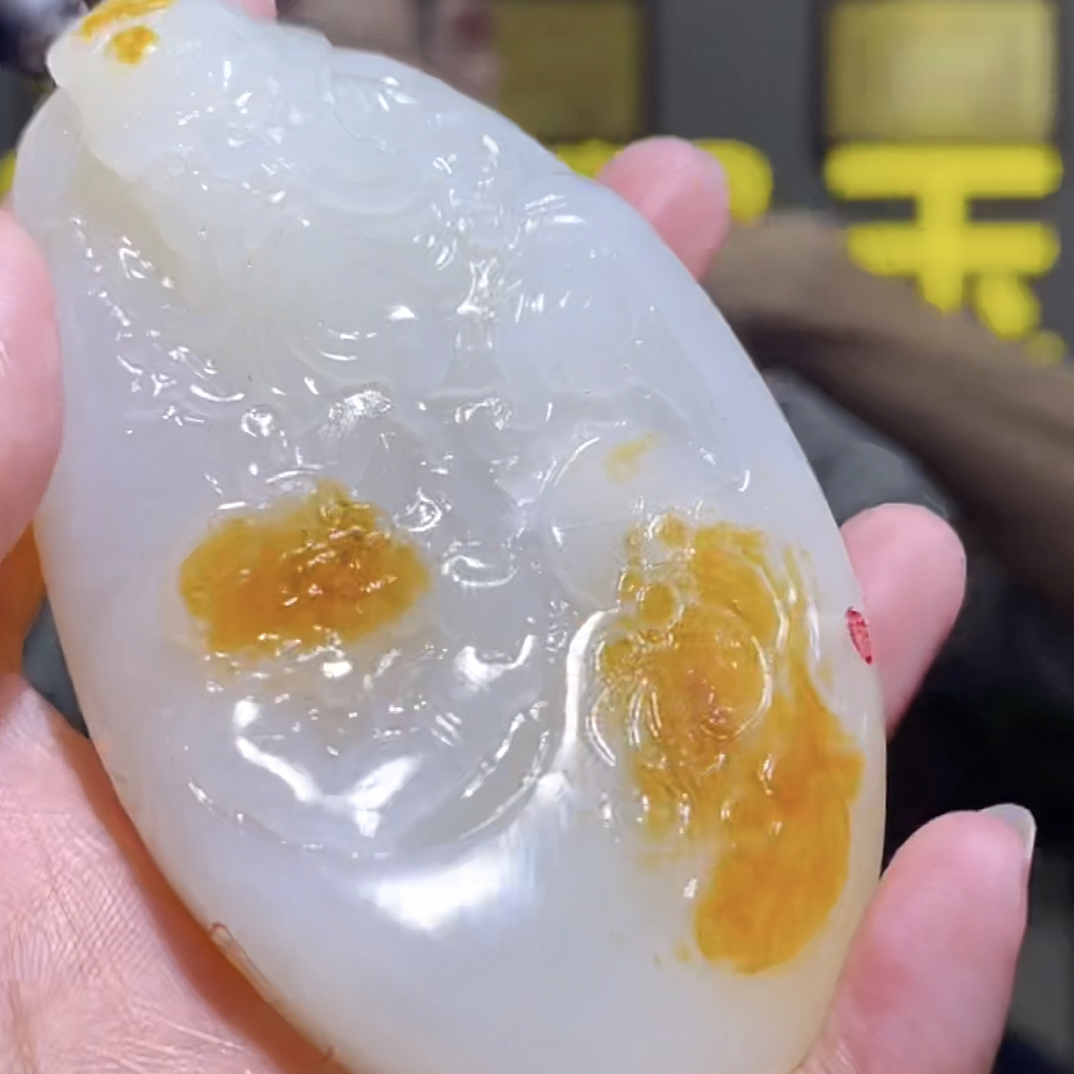 和田玉手把首饰珠宝拍一发一D2