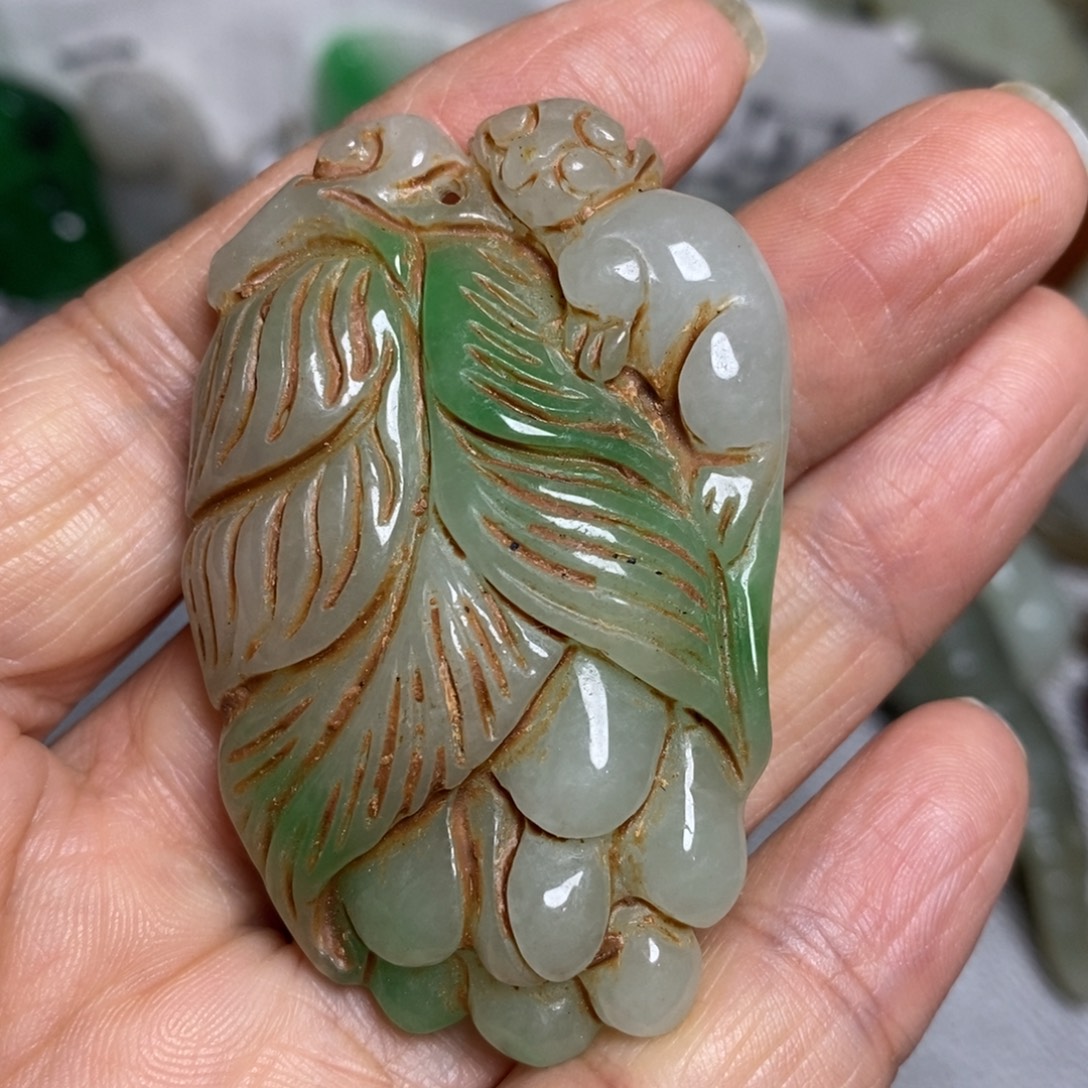 和田玉（糖玉）未镶嵌颈饰