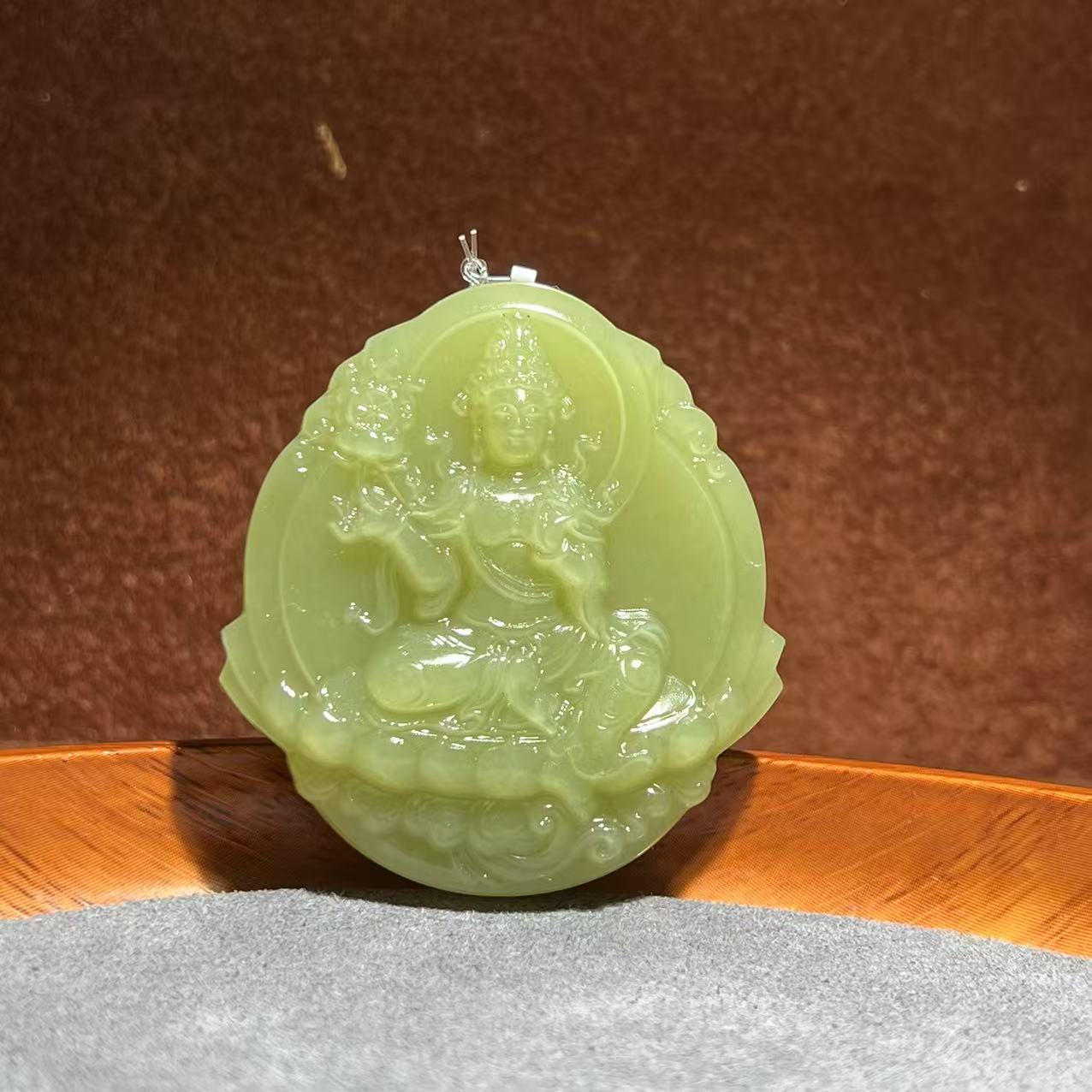 【张老斯珠宝】天然和田玉吊坠lx28358（多样性发货 拍一发一）