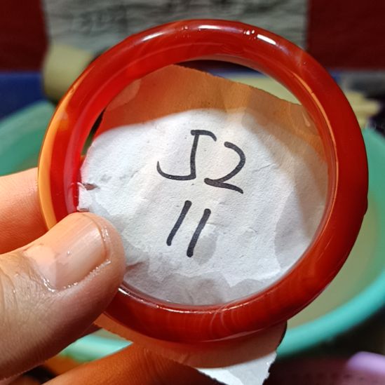 玛瑙/玉髓手镯未镶嵌