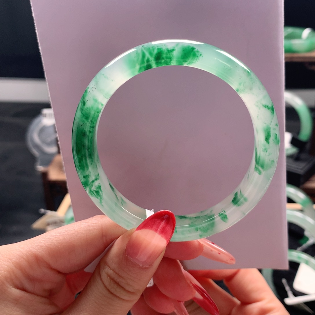 石英质玉手镯56未镶嵌