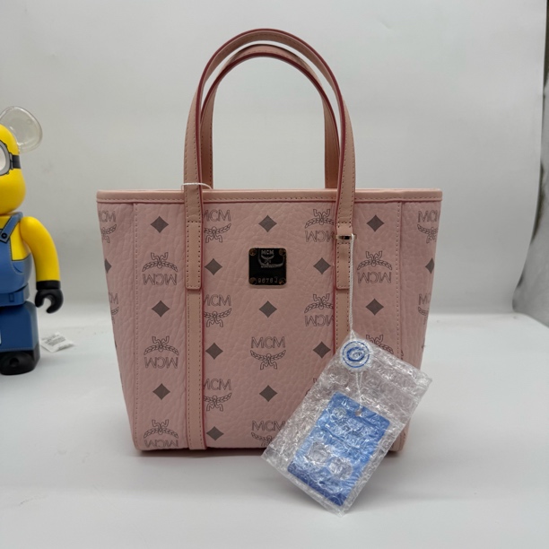 99新 MCM 奢得/雾霾粉菜篮子111135