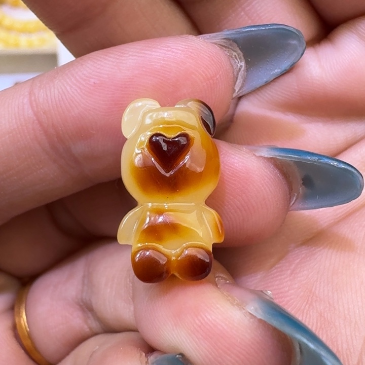 未镶嵌琥珀裸石11.4×20×10