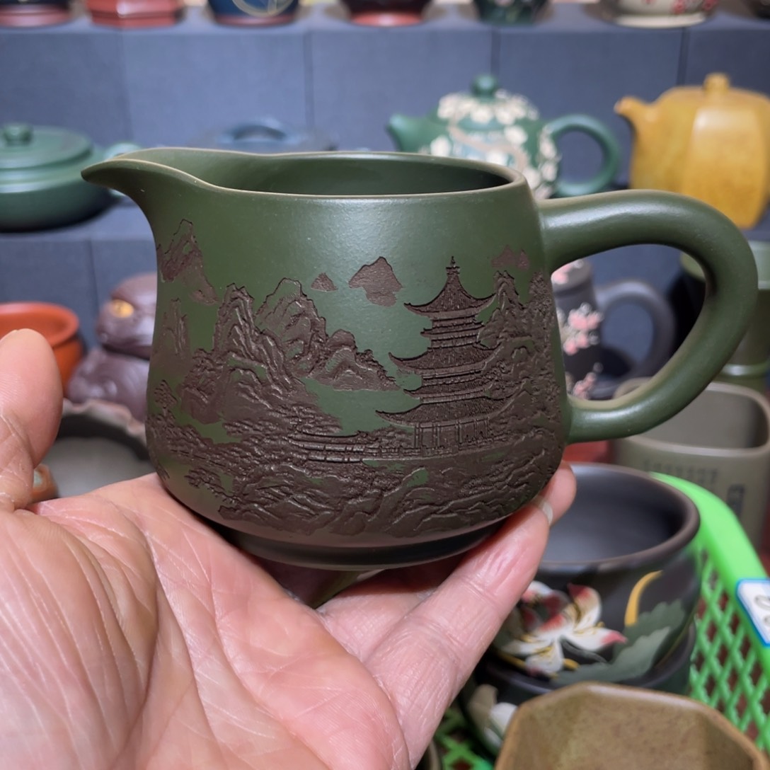 原矿紫砂手工主人杯